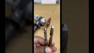 HOW TO DRILL BIT SHARPENING grinding drillbit [upl. by Connelly62]