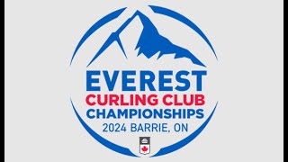 2024 Everest Canadian Club Championships  Mens Semifinal QC Brabant vs MB Wasylik  Sheet 1 [upl. by Ymrots]