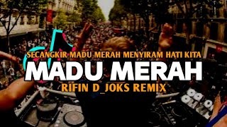 DJ SECANGKIR MADU MERAH VOCKIKY  FULL BASS  RIFIN DJOKS REMIX BASSGANGGA 2024 [upl. by Allsun]