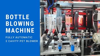 Fully auto 2 cavity PET bottle blow molding machineFESTA [upl. by Merkle]