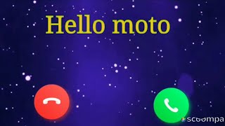 Hello Moto ringtone [upl. by Haden]