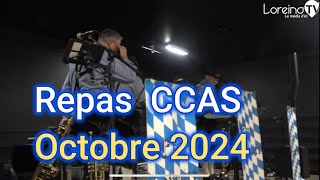 Déjeuner dansant organisé par le CCAS de Nilvange octobre 2024 [upl. by Aileahcim81]