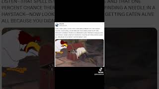 Foghorn Leghorn meets Frieren 2🧝‍♀️🐔 looneytunes memes frieren frierenbeyondjourneysend anime [upl. by Gresham]