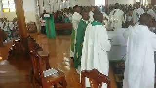 Mirembe cfr Messe en rite zaïrois au monastère Saint Benoît de ButemboWayene [upl. by Ahsieym]