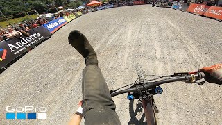 GoPro Nina Hoffmanns Shoeless Finish  UCI Vallnord 2019 [upl. by Higley]