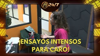 ¡Caro tiene un difícil reto para el cuarto concierto  La Academia 2024 [upl. by Iblehs]