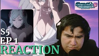 WHO IS SYR  Danmachi Season 5 Episode 1 Reaction [upl. by Sandstrom]