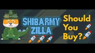 ShibArmyZilla Token Review  Not too bad [upl. by Cj]