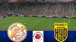 Punjab FC vs Hyderabad FC  ISL 202425  Watch Along amp eFootball Match [upl. by Hendrik]