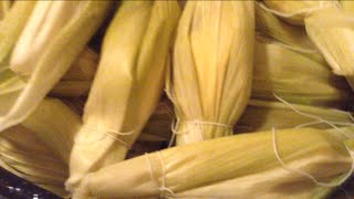 UCHEPOS  FRESH CORN TAMALES [upl. by Roselle]