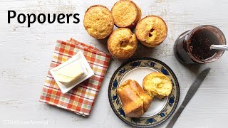 Homemade Popovers Recipe [upl. by Nodaj657]