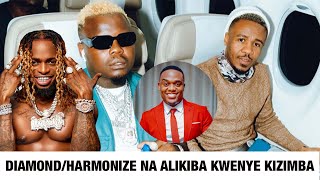 DIAMONDHARMONIZE NA ALIKIBA KWENYE KIZIMBAJOEL LWAGAANAWAKIMBIZA [upl. by Nirrac]