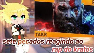 •̇𖥨֗🍓⭟ Sete pecados  Elizabeth reagindo ao rap do kratos  takeru  •̇𖥨֗🍓⭟ [upl. by Gardel]