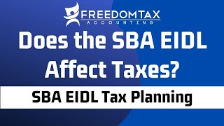 Are SBA EIDL Funds Taxable  Do You Have To Pay Taxes on EIDL Loan or Grant Advance EIDL Taxes [upl. by Ahsikyt]