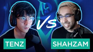 TENZ VS SHAHZAM WHO HAS BETTER AIM [upl. by Cinimod]