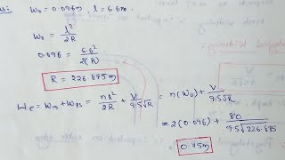 Extra widening required at a horizontal curve  Extra widening problems with solutions [upl. by Lerred]