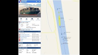 Timelapse of the Refloating operation of Ever Given and reopening the Suez Canal [upl. by Allayne]