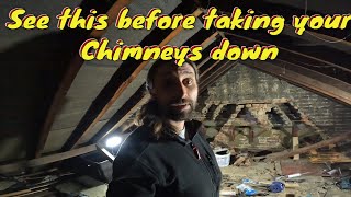 Chimney removal warning [upl. by Tessy]