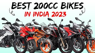 Best 200cc Bikes in India 2023  Best 200cc Bike 🔥 [upl. by Slemmer516]