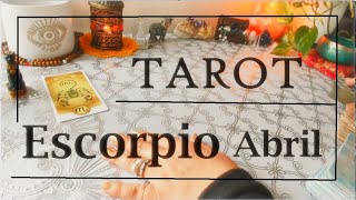 ESCORPIO ♏ Llega Amor💞 no te arranques ABRIL tarot horoscopo [upl. by Swetlana]