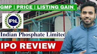 Indian Phosphate Limited IPO  Indian Phosphate Limited IPO GMP  Indian Phosphate Limited [upl. by Essile]