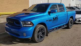 Hydro Blue Ram Sport Crew Cab 4x4 Rambox [upl. by Yreffoeg]