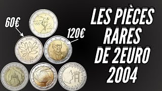 Pièce de Monnaie RARES 2 Euro Collection 2004 [upl. by Wohlen]