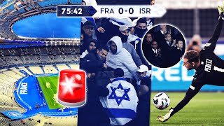 ÉNORMES ÉCHAUFFOURÉES EN TRIBUNES FRANCE 00 ISRAËL  GARDIEN SOLIDE MAIS LA QUALIF  bonus [upl. by Kutzenco]