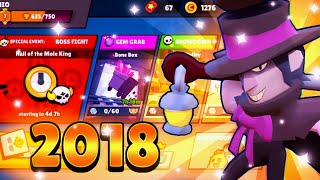 Brawl Stars OLD MORTIS Gameplay  2018 years [upl. by Anerbes218]