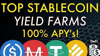 Top Stablecoin Pools For Highest Yields 2023 [upl. by Armbruster]