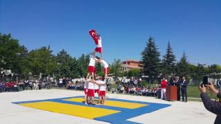 19 Mayıs Kule Gösterisi Çobanlar Çok Programlı Anadolu Lisesi [upl. by Ridgley]