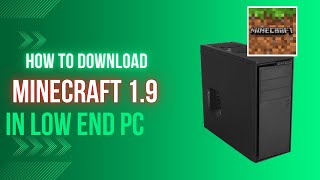 How To Download Minecraft 1910 pc in windows 7 edition [upl. by Dnalyag]