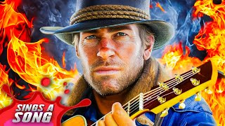 Arthur Morgan Sings Old Town Road FT John Marston RDR2 AI Game Lil Nas X Parody [upl. by Petunia]