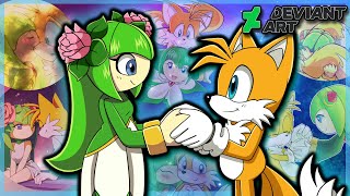 TAILS amp COSMO REUNITE  Tails amp Cosmo vs Deviantart  TAILSMO [upl. by Florine]