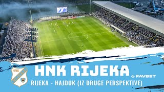 Rijeka  Hajduk  iz druge perspektive [upl. by Oilut]