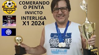 FUT COMEMORANDO O PENTA CAMPEONATO DA INTERLIGA X1 2024 LVFD PE PRESENCIAL [upl. by Lowery]