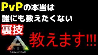 【ARK実況】～PvPで使える小技＆裏技集とPatch260で使えなくなったイカダ建築の話～【part1】【V260】 [upl. by Tedder]