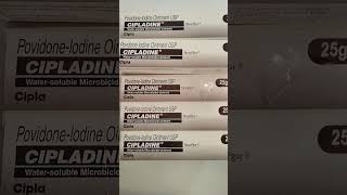 povidone iodine ointmentbetadinecipladine ointment benefits fayada [upl. by Cilegna]