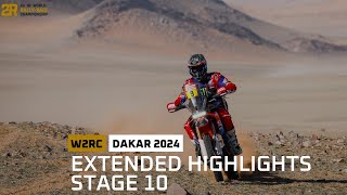 Extended Highlights  Stage 10  Dakar2024  W2RC [upl. by Eatnad447]