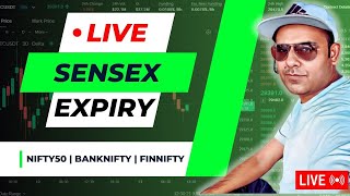 🚨 Sensex option trading  sensex today live 19 July sensex sensexoption expiry [upl. by Cristy]