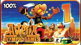 Asterix at the Olympic Games Walkthrough Part 1 X360 Wii PS2 100 The Gaulish Village [upl. by Romeon]