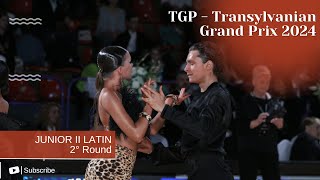 TGP 2024  WDSF Junior II Open Latin  2° Round  Transylvanian Grand Prix 2024 [upl. by Jakob610]