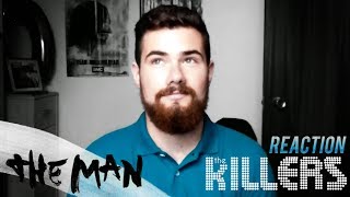 THE KILLERS  THE MAN  REACTION  REACCIÓN SINGLE [upl. by Goff]