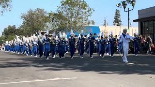 Irvington High School Varsity Marching Band at Pleasanton 10282023 [upl. by Vitalis]