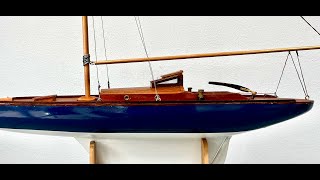 1930s Pond Yacht Restoration [upl. by Crissie]