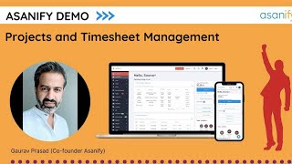 Timesheet Management simplified through Asanify [upl. by Eglantine]