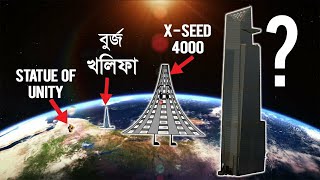 মানুষ কতটা উঁচু বিল্ডিং বানাতে পারবে How high can we Build Tallest thing Human can ever Build [upl. by Erimahs]