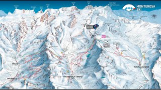 Monterosa skiing ski 2023 winter [upl. by Pytlik]