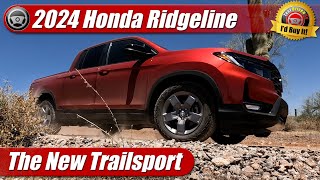 2024 Honda Ridgeline Trailsport Test Drive Review [upl. by Retep]