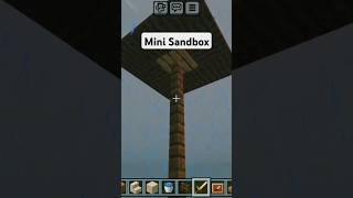 How to mini sandbox build😏MinecraftGaming videoMini sandboxShortsMinecraftGaming video [upl. by Ailemak]